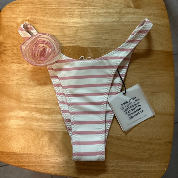 SAME rose 90s bottom pink stripe - Picture 1 of 2